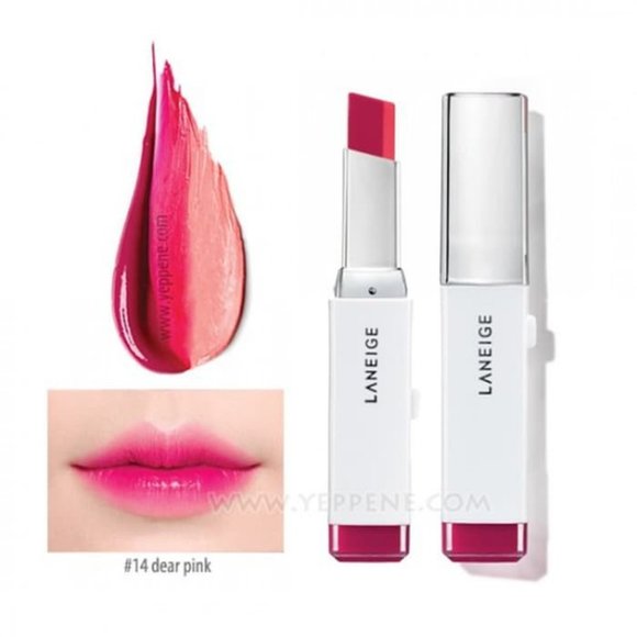 Laneige Two Tone Lipstick - Dear Pink - Picture 3 of 3
